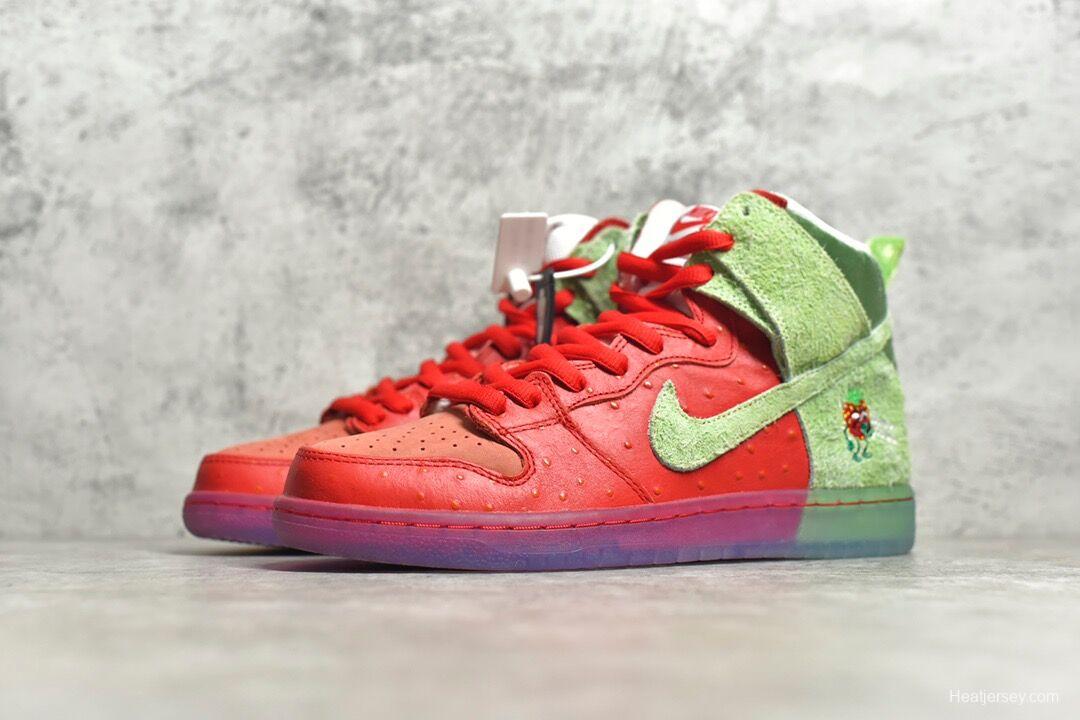 NK SB Dunk High “strawberry cough”