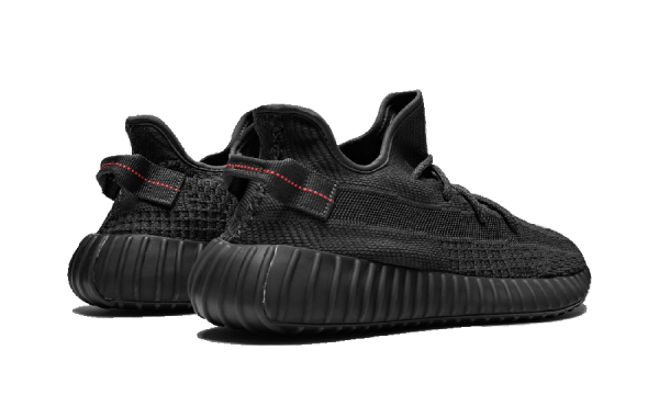 Adidas YEEZY Yeezy Boost 350 V2 Shoes Black- Static - FU9006 Sneaker WOMEN