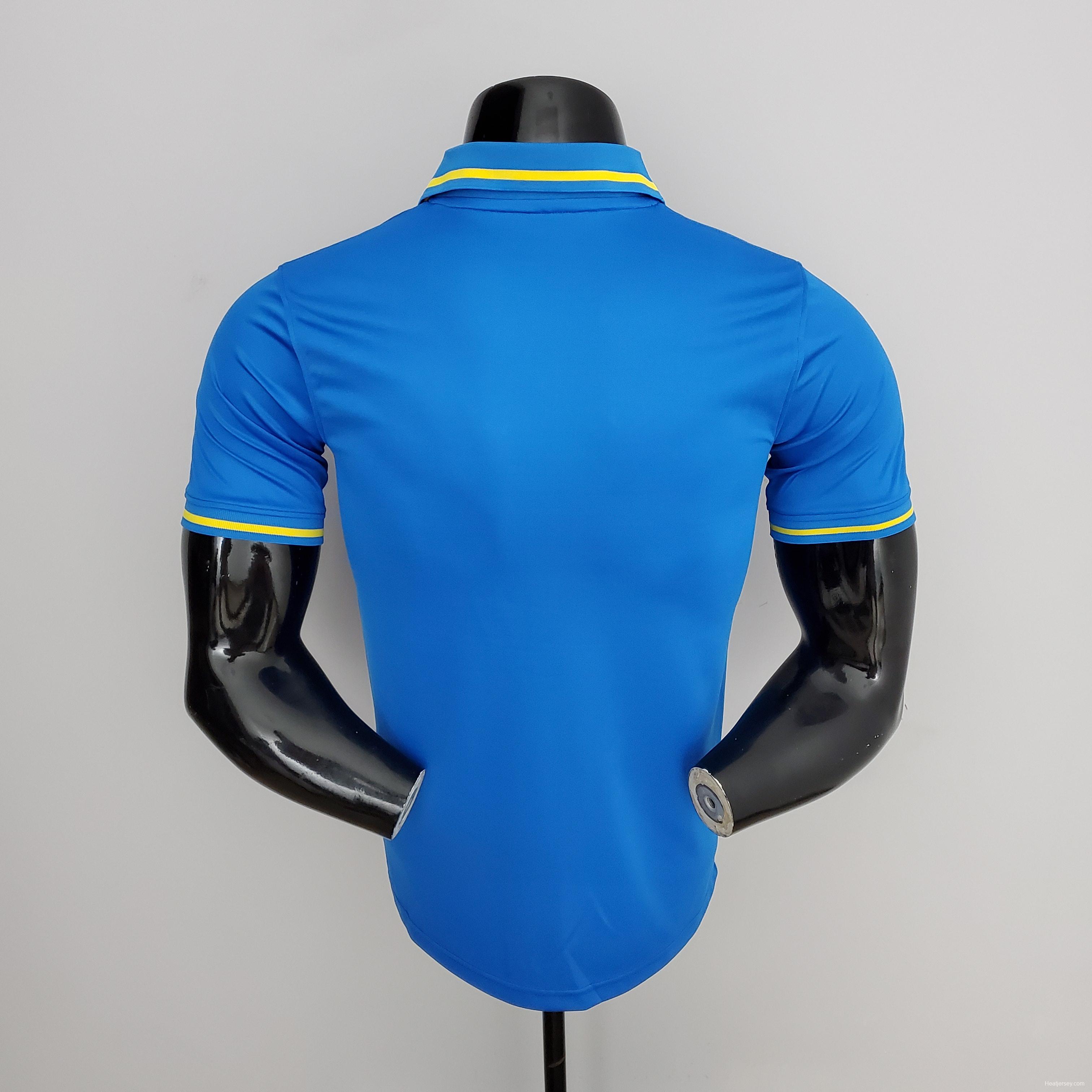 POLO Brazil Blue Soccer Jersey