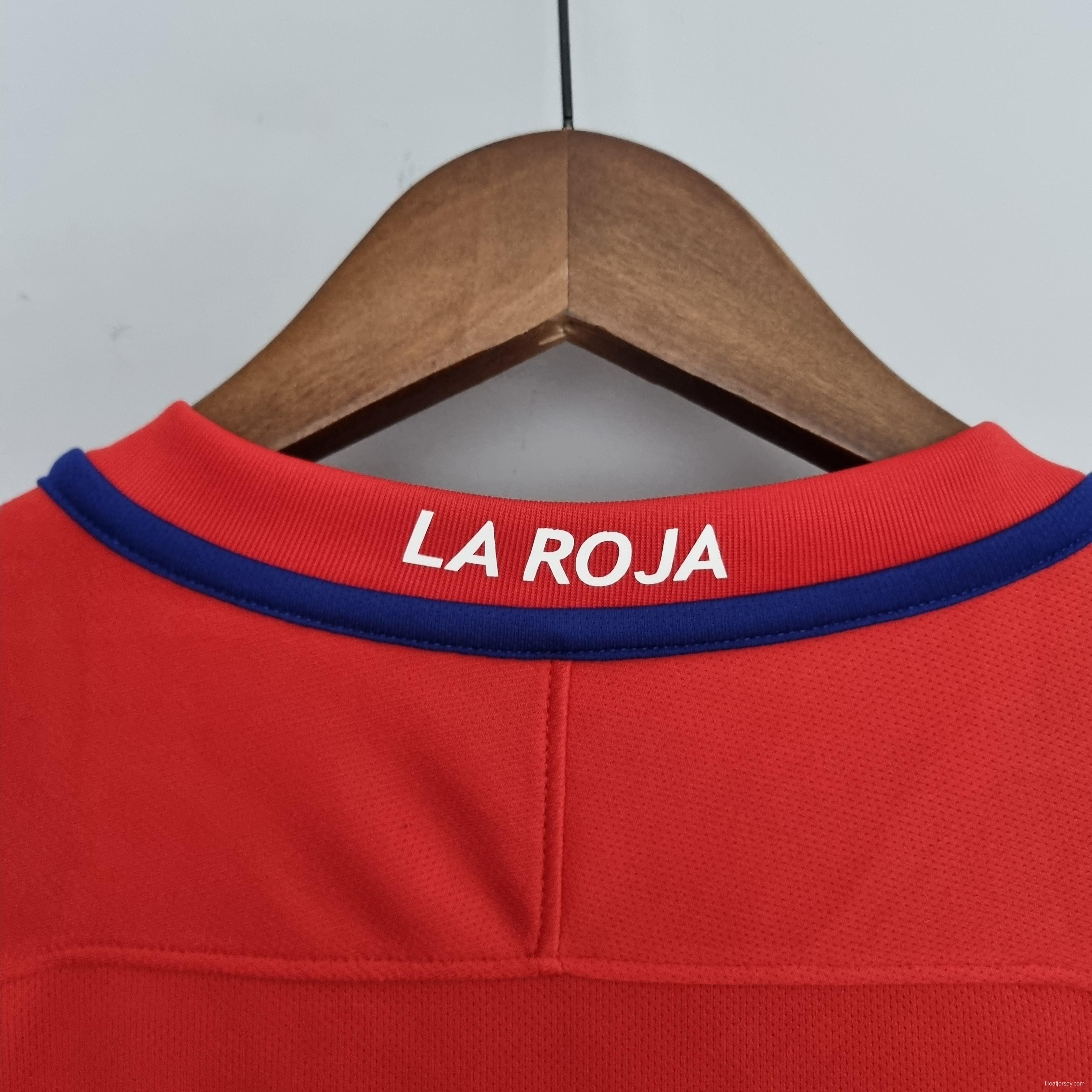 Retro chile 16/17 home Soccer Jersey