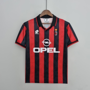 Retro 95/96 AC Milan home Soccer Jersey