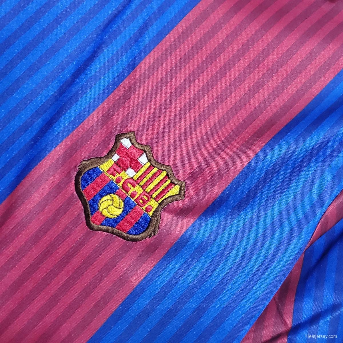 Retro Barcelona 90/91 home Soccer Jersey