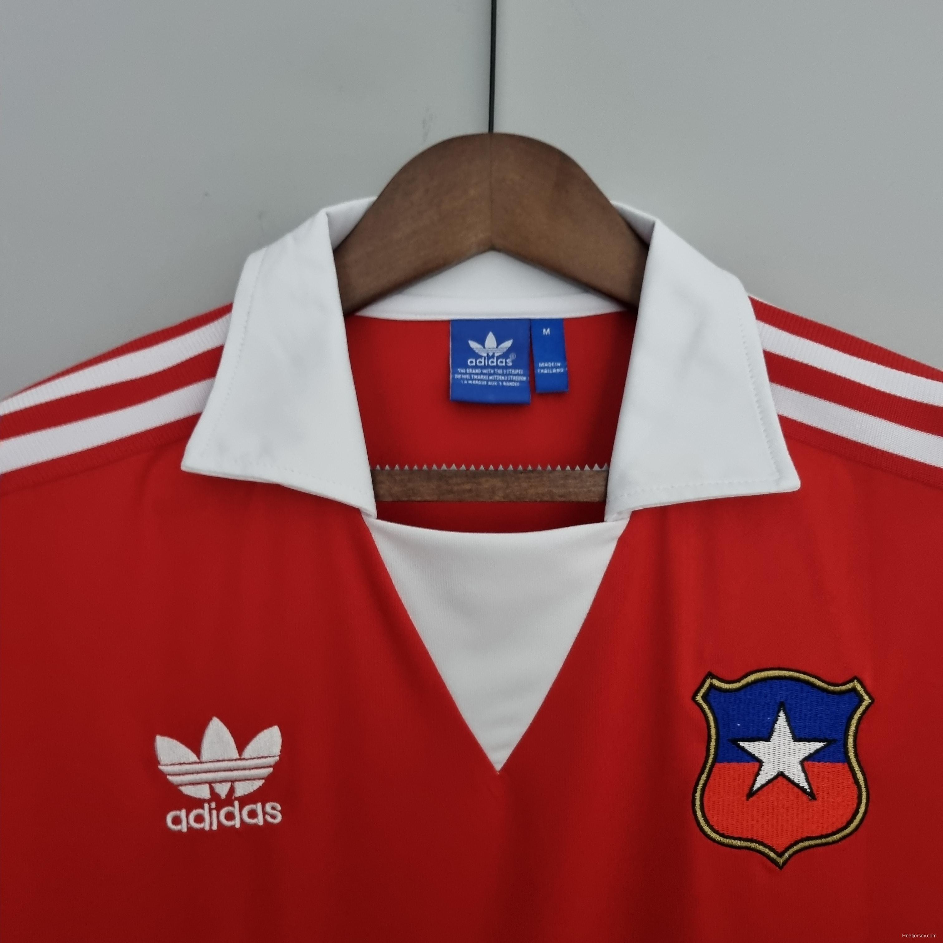 Retro chile 1982 home Soccer Jersey