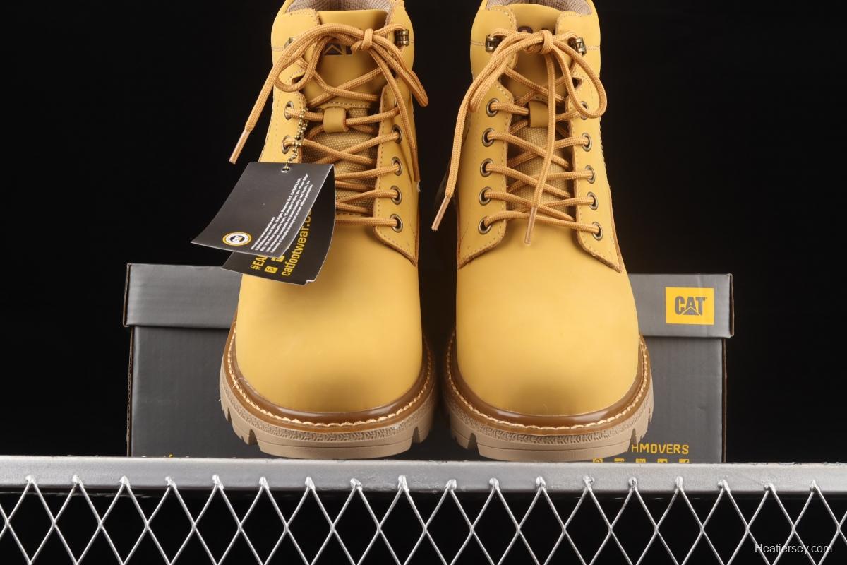 CAT FOOTWEAR/ CAT RYMAN WP 21SS autumn and winter new outdoor rhubarb boots series P717888YELLOW