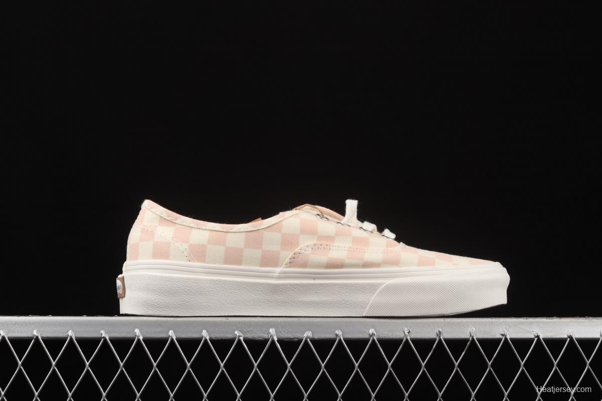 Vans Authentic classic Anna Heim Pearl Chess Chess Lattice low upper board shoes VN0A5HZS9FP