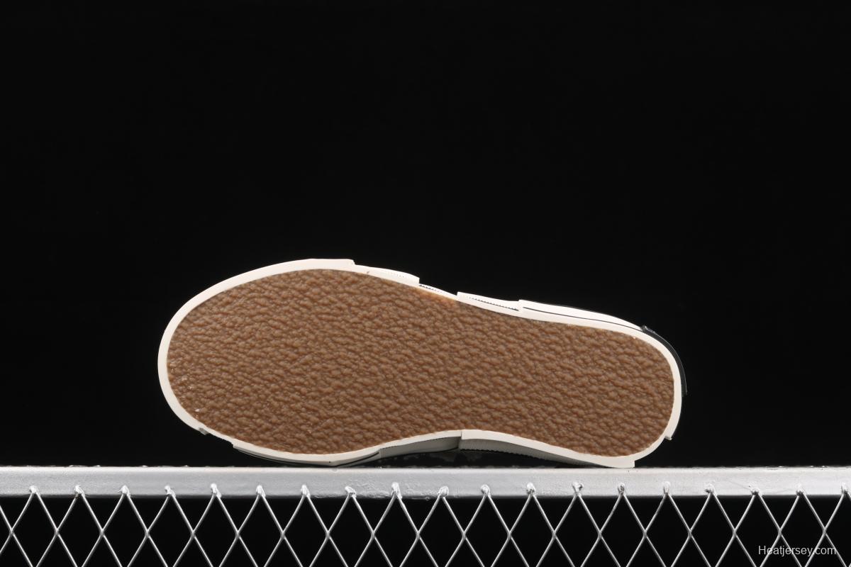 IMPACT x VESSEL G.O.P. LOW deconstructs overlapping thick-soled cork low-side high canvas vulcanized board shoes