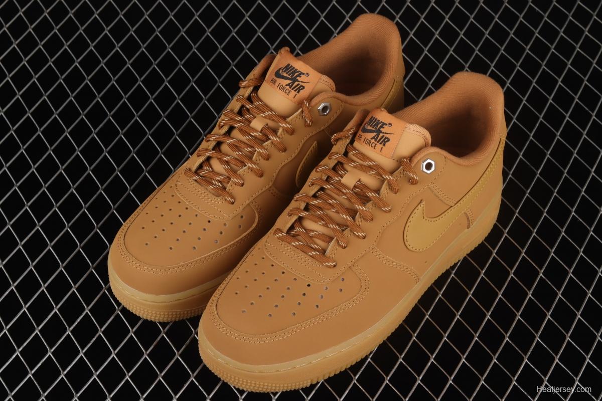 NIKE Air Force 1x 07 WB AF1 wheat low upper shoes CJ9179-200