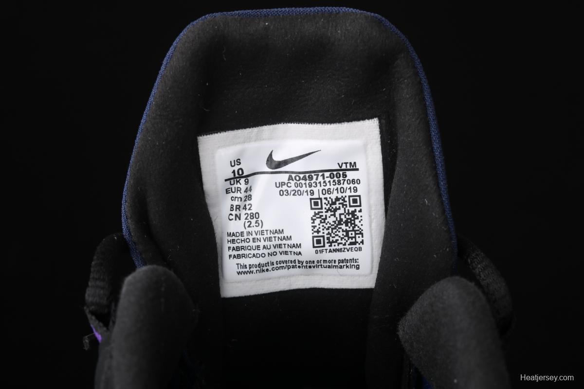 NIKE Air Max 270React new high-frequency mesh function half-palm air cushion cushioning running cloth shoes AO4971-005