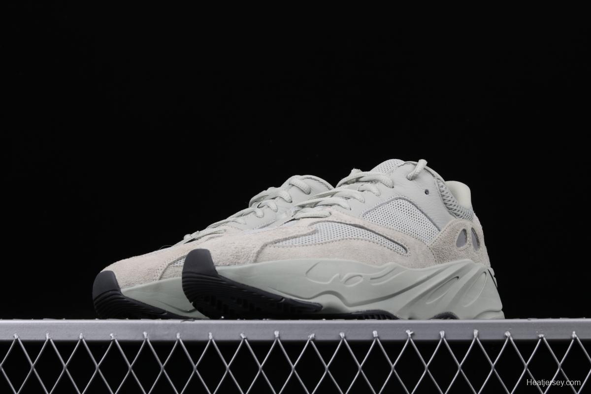 Adidas Yeezy Boost 700 Salt EG7487 Kanye Coconut 700Sea Salt spray running shoes 3M reflective