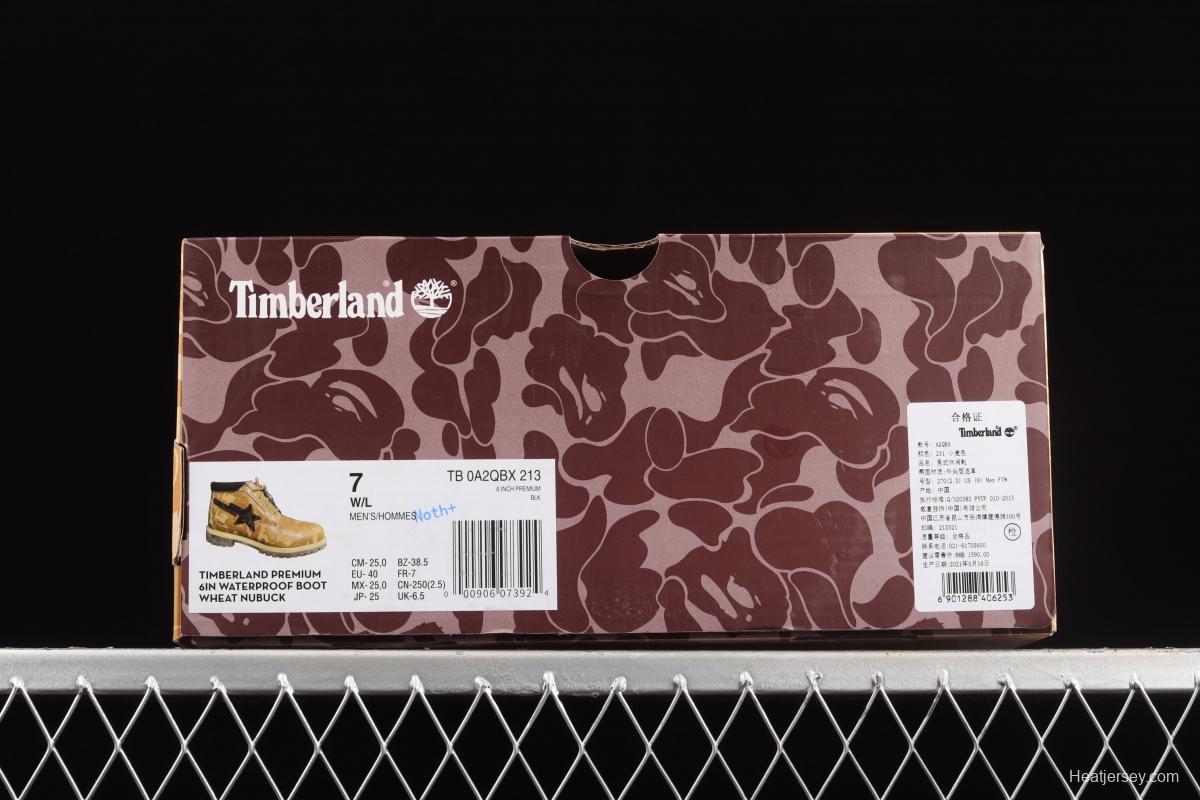 Timberland x A Bathing APE TB0A2QBX213