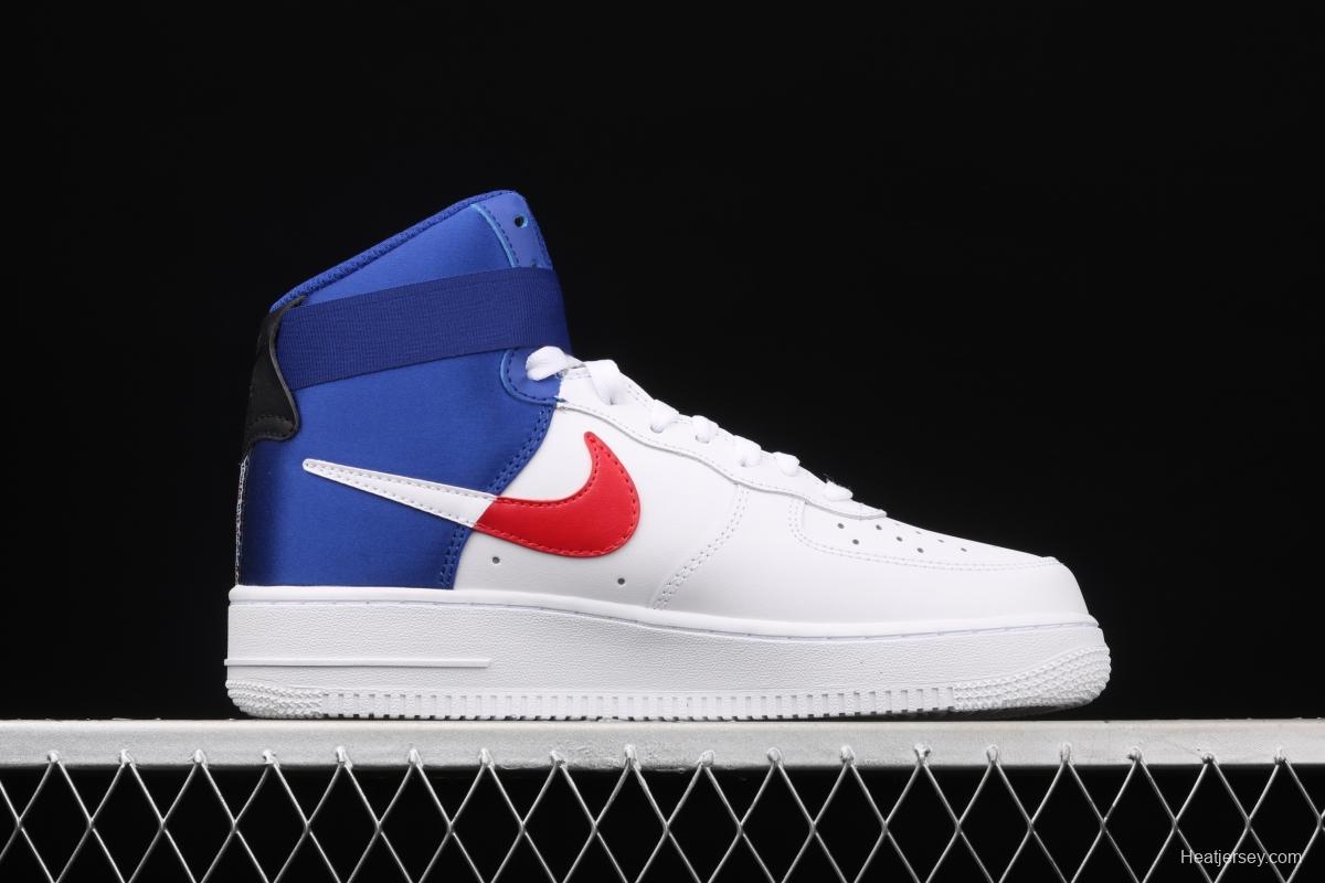 NIKE Air Force 1 High LV8 NBA joint name silk stitching high-top casual board shoes BQ4591-102