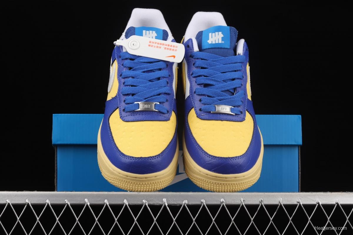 Undefeated x NIKE Air Force 1 Low SP five-bar invincible joint style low-end sports leisure board shoes DM8462-400