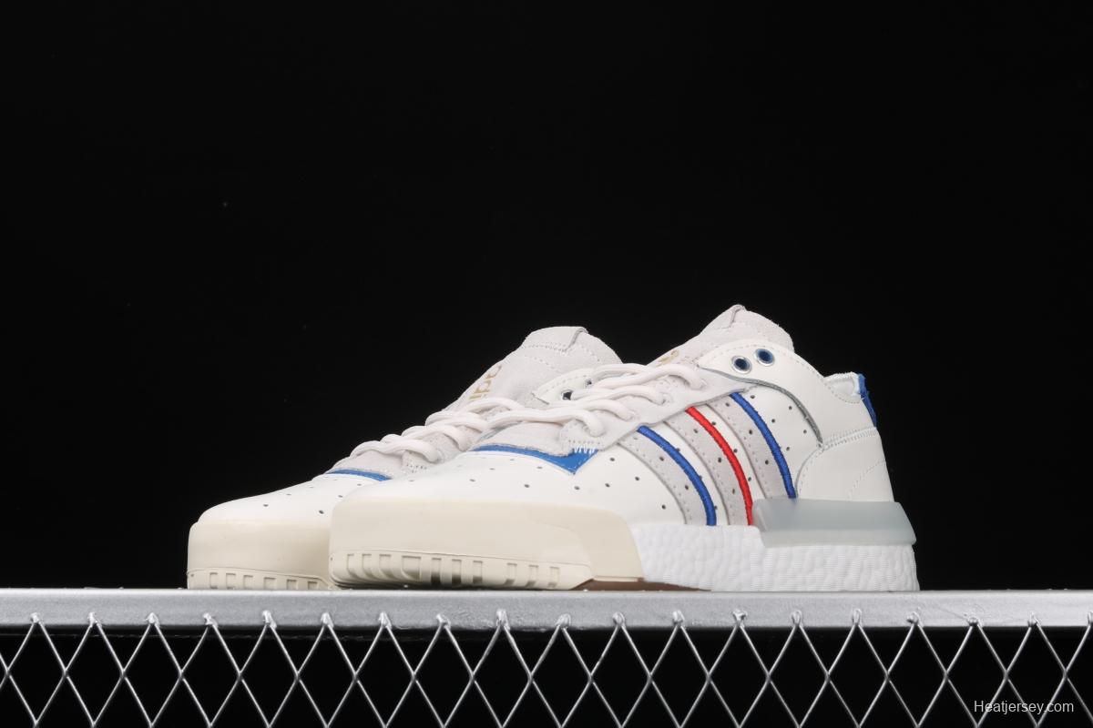 Adidas Rivalry RM Low Boost EE4986 striped casual shoes with thick soles