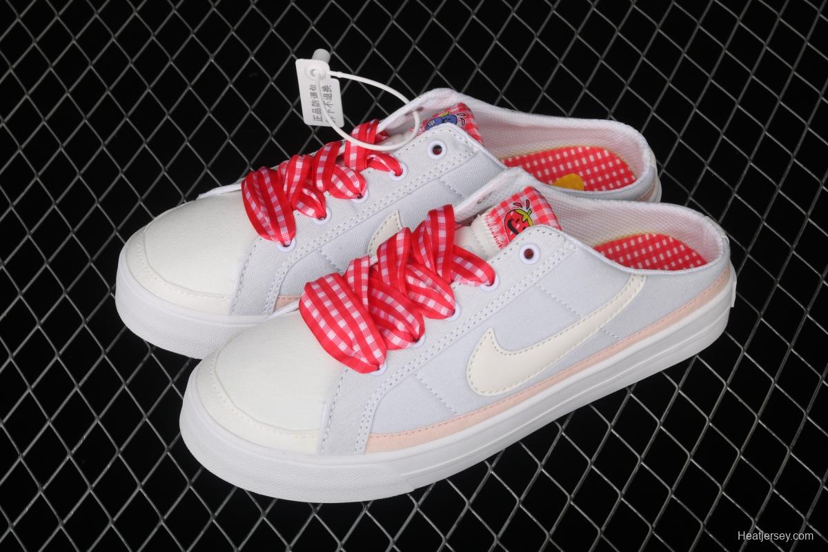 NIKE Court Legacy Mule classic retro fashion street canvas leisure half-drag DJ5058-011