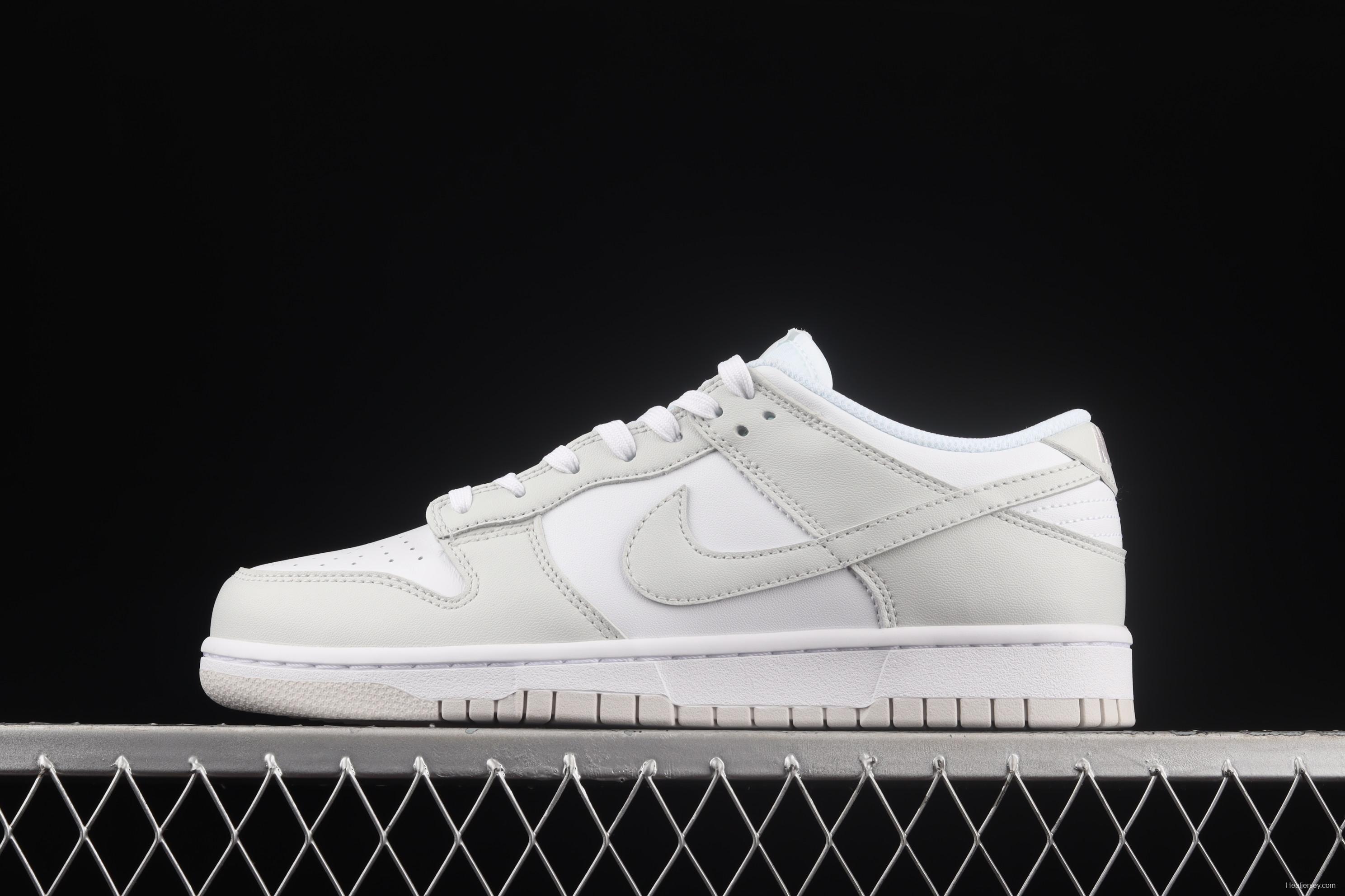 NIKE SB DUNK Low dunk series white light gray color matching low-side leisure sports skateboard shoes DD1503-103