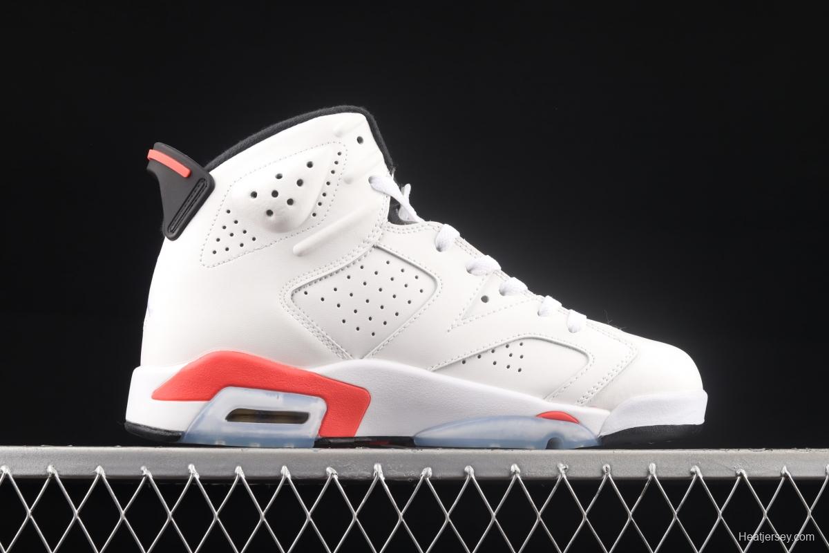 Air Jordan 6 DMP White and Red Hanamichi Sakuragi 384664-123