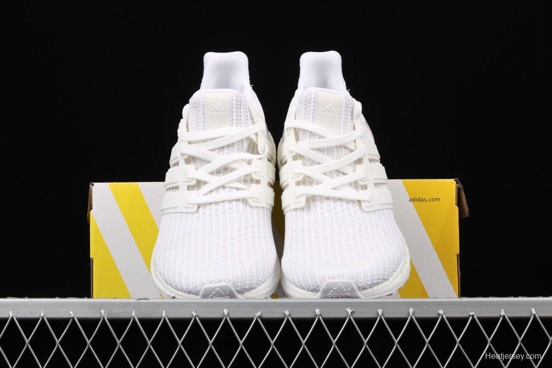 Adidas Ultra Boost 4.0Iridescent BY1756 fourth generation knitted striped white laser UB