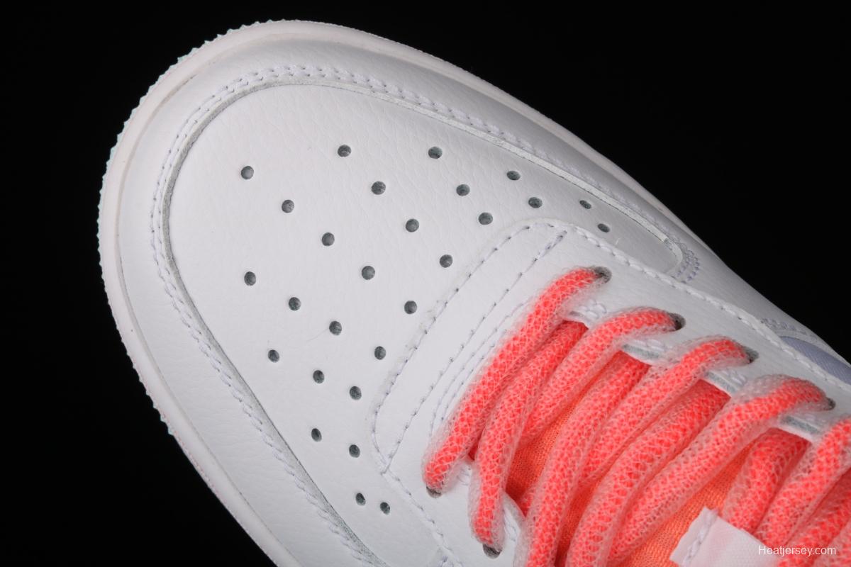 NIKE Air Force 11607 LV8 GS White/Black-Flash South Coast new color low-top casual board shoes DD7709-100