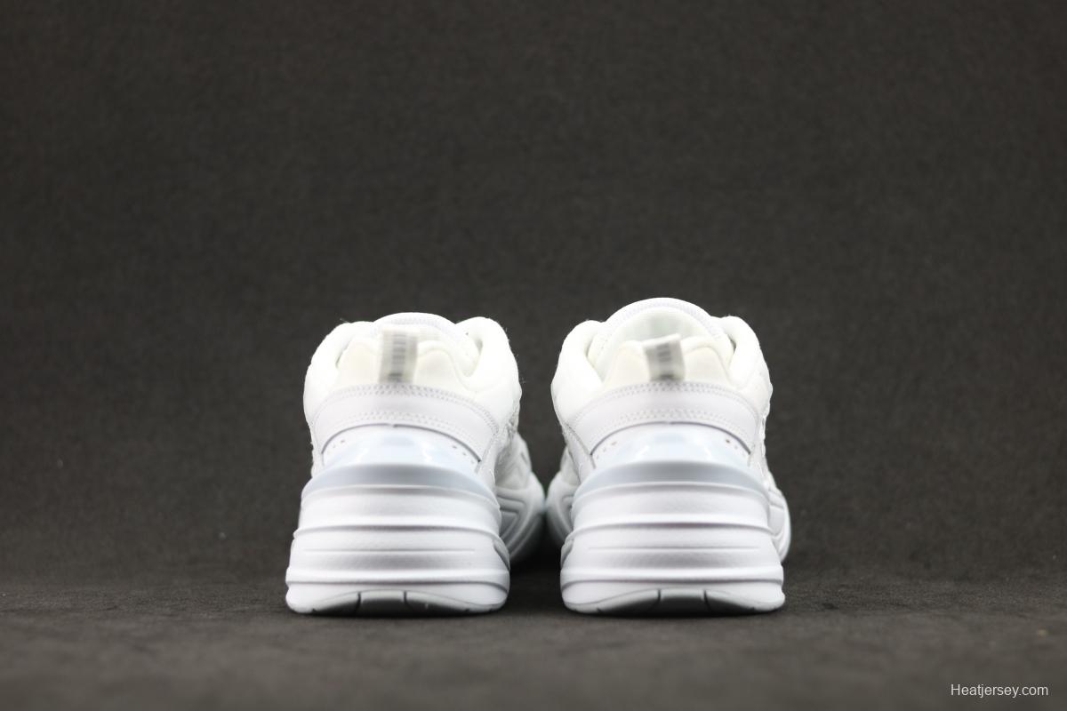 NIKE M2K Tekno all-white color retro sports daddy shoes AV4789-101