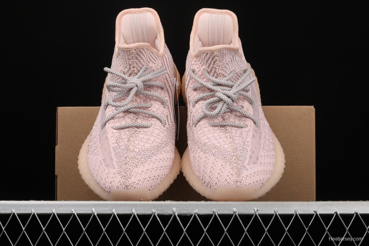 Adidas Yeezy 350 Boost V2 Synth FV5666 Darth Coconut 350 second generation silver powder hollowed out all over the sky BASF Boost original bottom