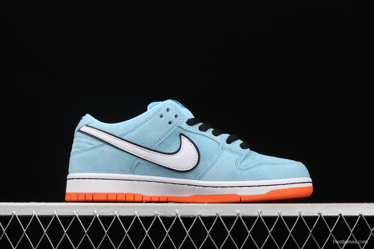 WE CLUB 58 x NIKE SB DUNK Low Pro Club 58 Gulf Slam Dunk Series low side leisure sports skateboard shoes BQ6817-401