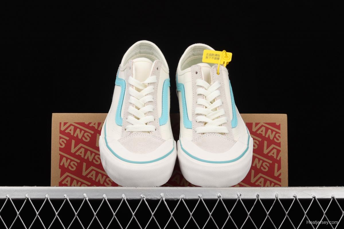 Vans Style 36 million half-moon Baotou gray jelly strips haze beige low-top skateboard shoes VN0A32CJ6JA