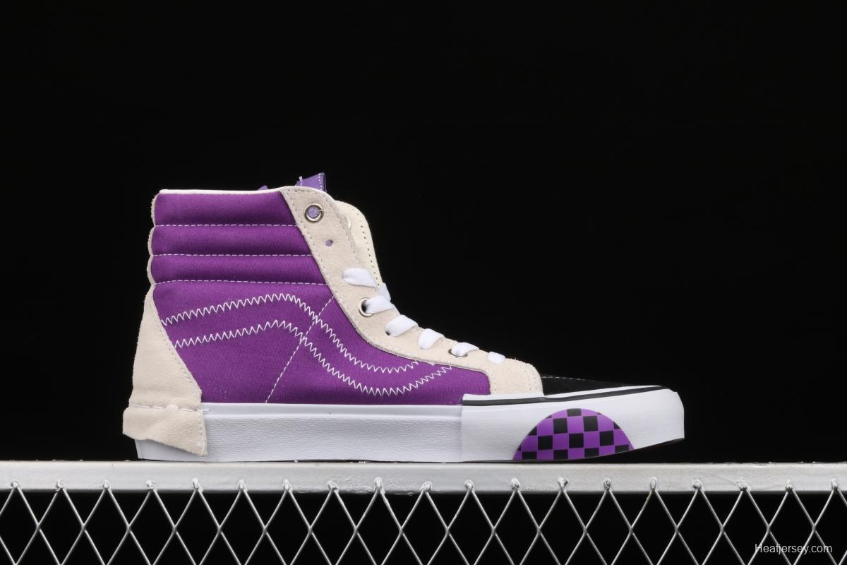 Vans SK8-Hi deconstructs 3. 0 spliced Vulcanized Board shoes VN0A3WM15F5