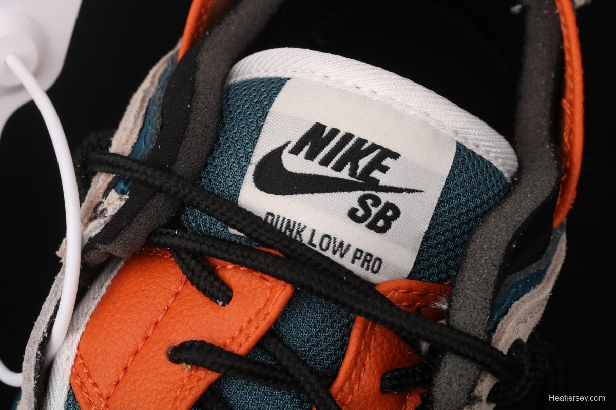 NIKE SB DUNK Low deconstruction series of low-side leisure sports skateboard shoes BQ6817-800