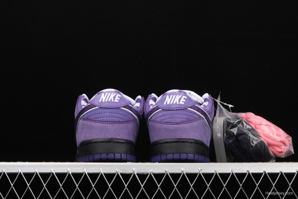 NIKE SB DUNK Low x Concepts co-signed purple lobster low-top shoes BV1310-555