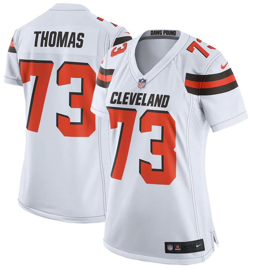 Women's Joe Thomas White Player Limited Team Jersey