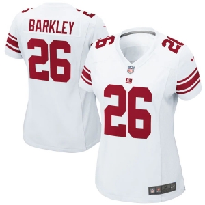 Women's Saquon Barkley White Player Limited Team Jersey