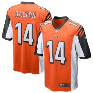 Men's Andy Dalton Orange Player Limited Team Jersey