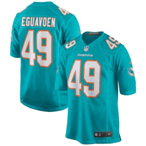 Men's Sam Eguavoen Aqua Player Limited Team Jersey