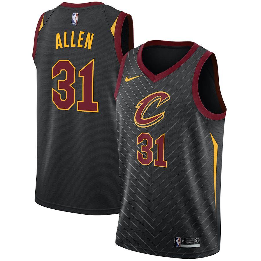 Statement Club Team Jersey - Black - Jarrett Allen - Mens