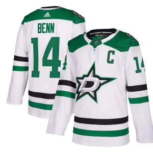 Youth Jamie Benn White Away Player Team Jersey