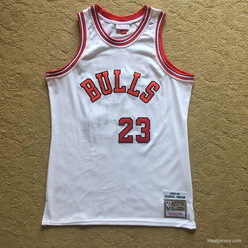 Men's Michael Jordan White Retro Classic Team Jersey