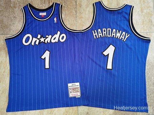 Men's Anfernee Hardaway Blue Retro Classic Team Jersey