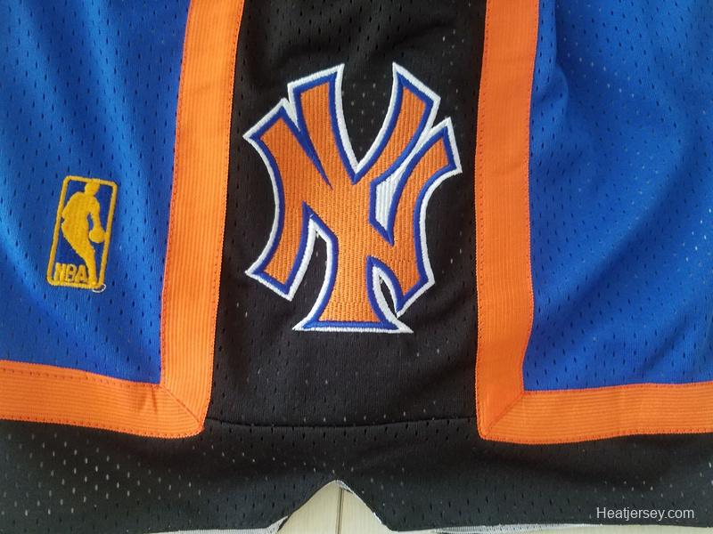 New York 1996-97 Throwback Classics Basketball Team Shorts