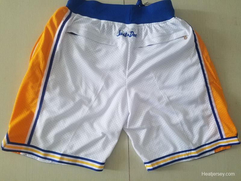 Golden State 1995-96 Throwback Classics Basketball Team Shorts