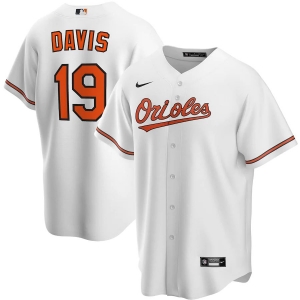 Youth Chris Davis White Home 2020 Player Team Jersey