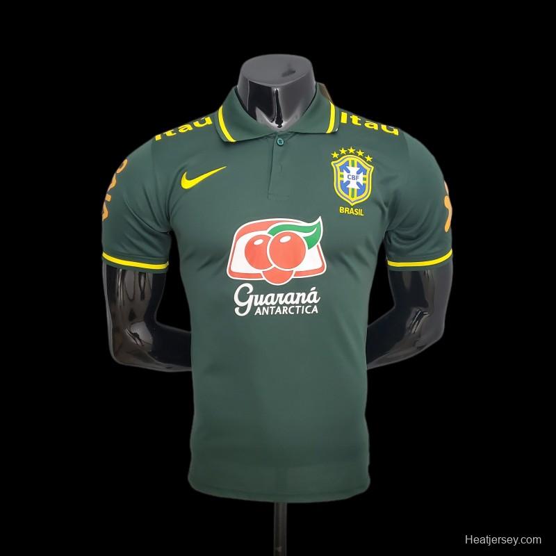 2022 POLO Brazil Pre-match Dark Green