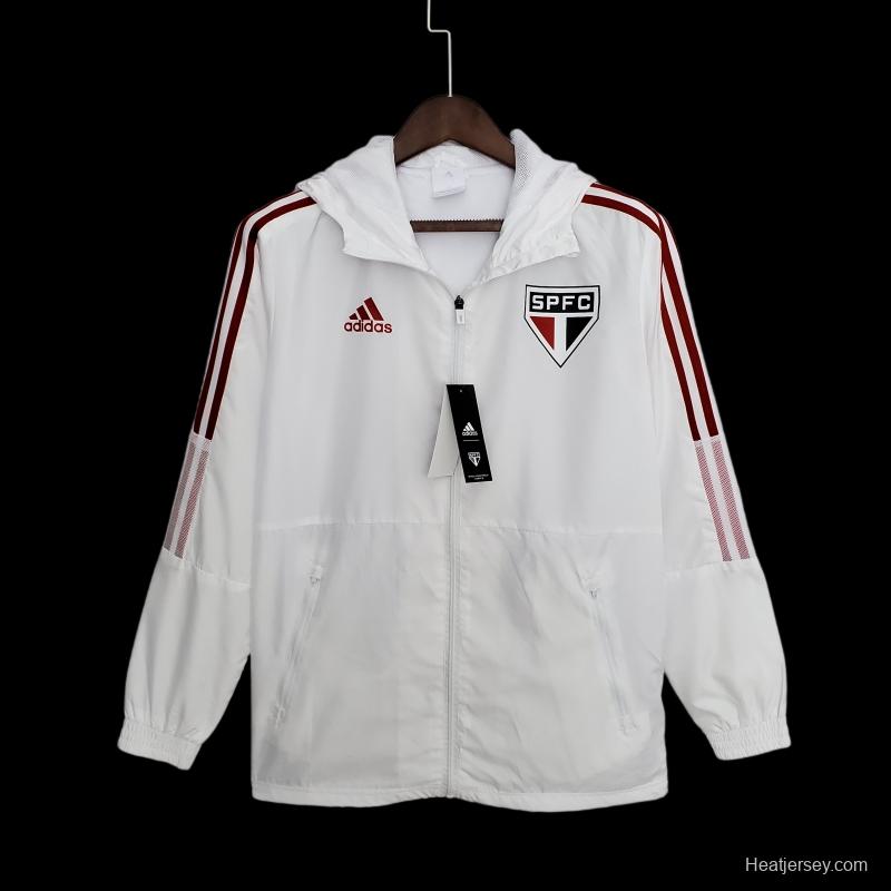 2022 Sao Paulo Windbreaker White 