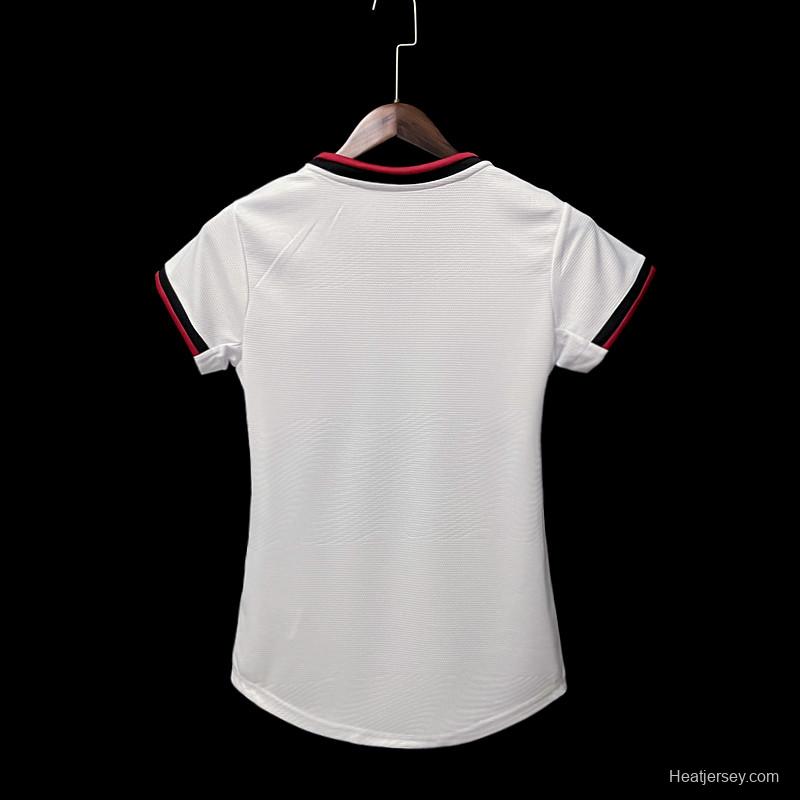 22/23 Flamengo Away Woman  Soccer Jersey