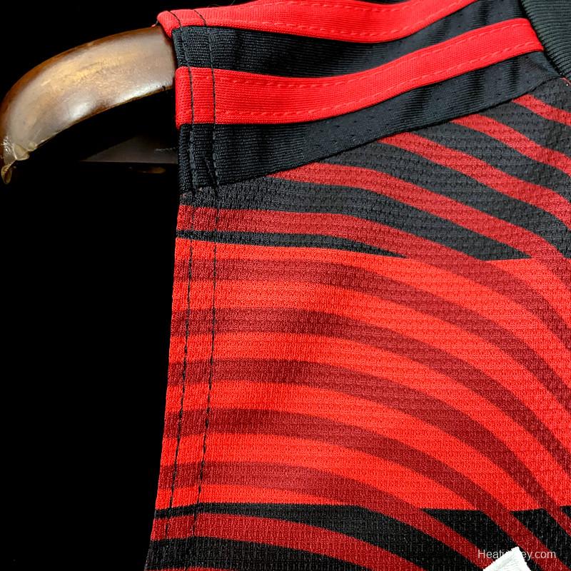 22/23 Flamengo Home Vest  Soccer Jersey