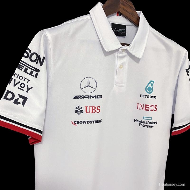 F1 Mercedes-Benz White POLO 