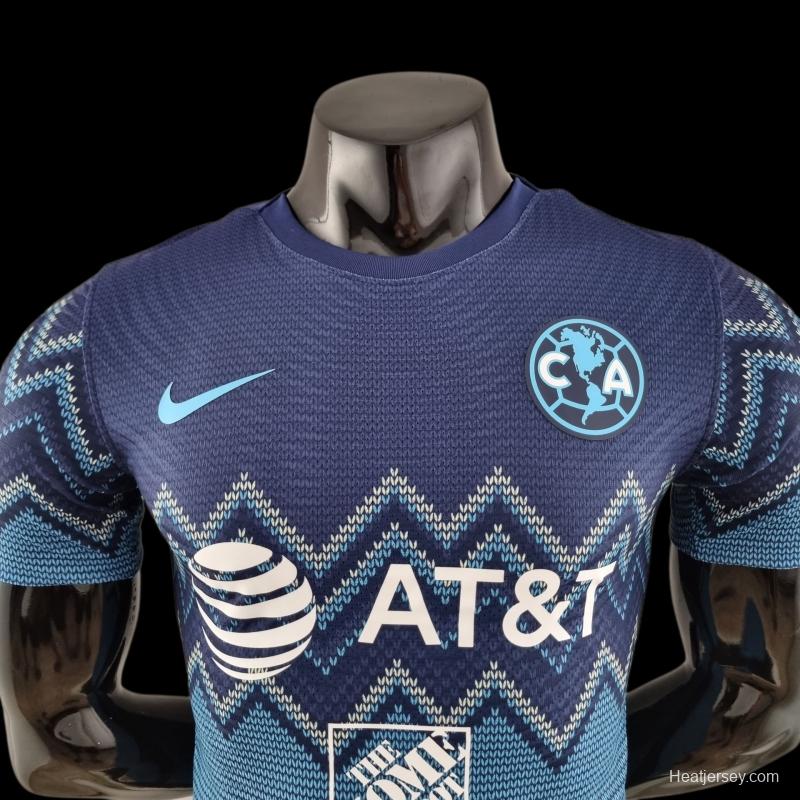 Player Version 22/23 Club America Third Away Soccer Jersey