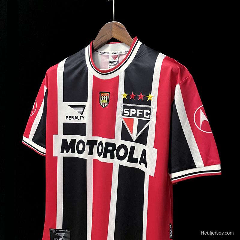 Retro 2000 Sao Paulo Away Soccer Jersey