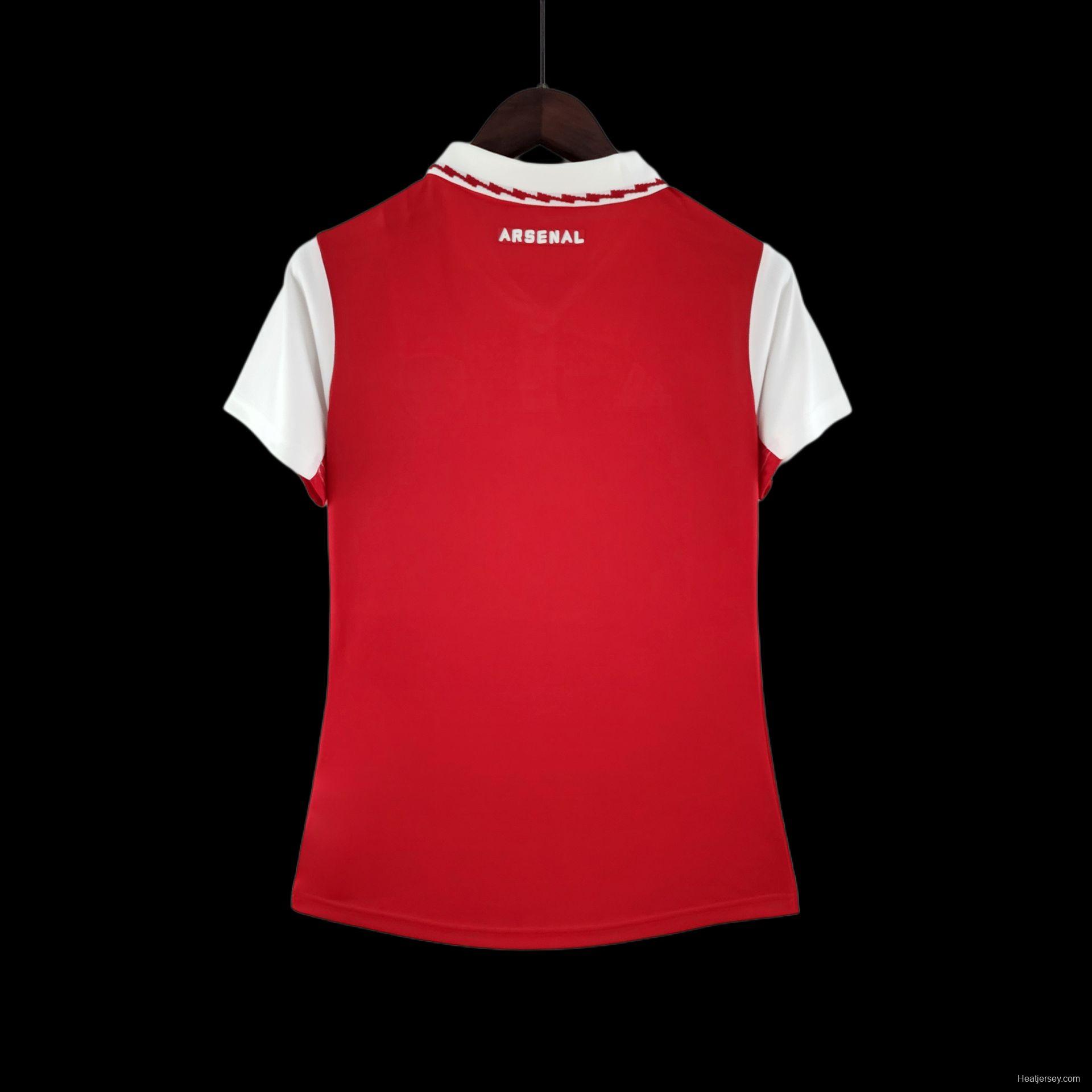 22/23 Women Arsenal Home Soccer Jersey