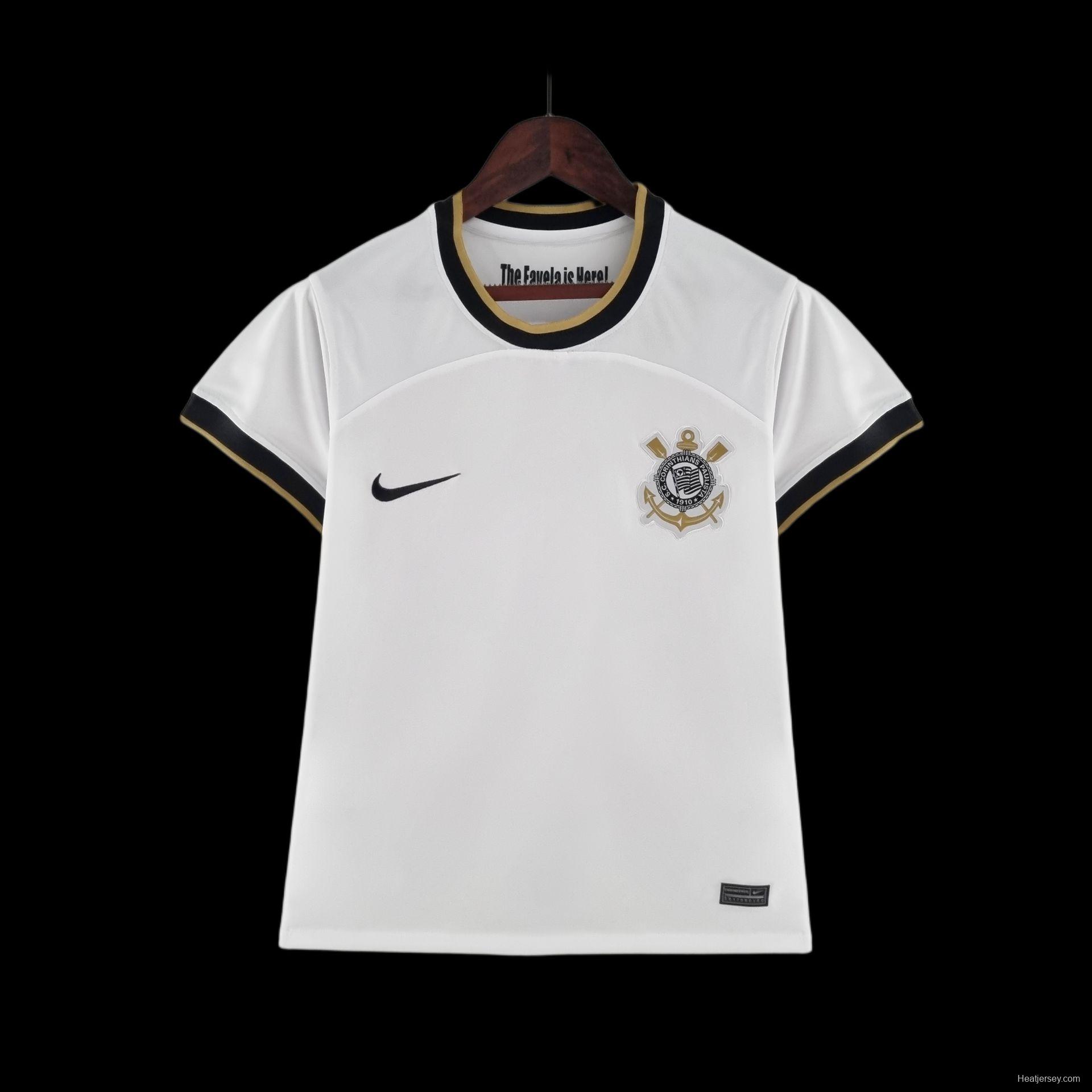 22/23 Women Corinthians Home Soccer Jersey