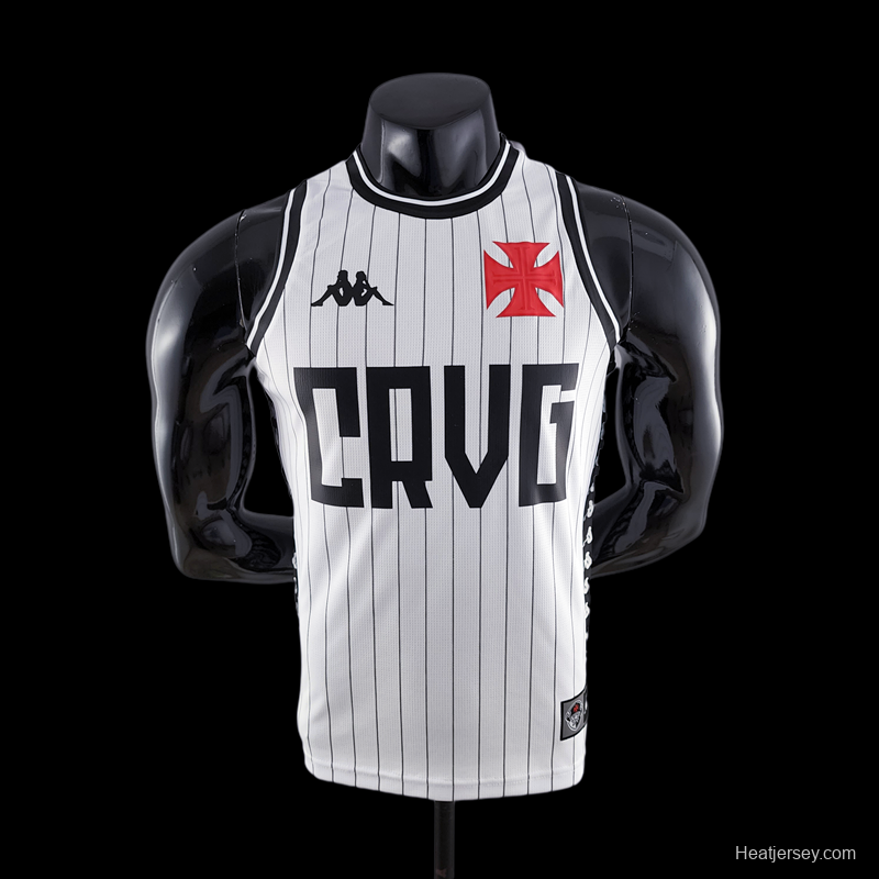 Vasco Da Gama Basketball Jersey White Jersey